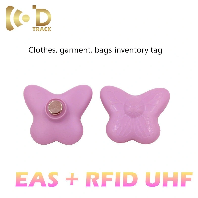 RF+UHF/Am+UHF Dual Band Smart Security RFID Tag Applied to Clothing Tracking in Retail Store