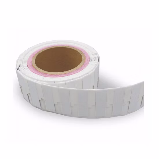 取り付けが簡単な柔軟な印刷可能なパッシブ UHF RFID アンチメタルタグ資産追跡用の小型長距離ラベル