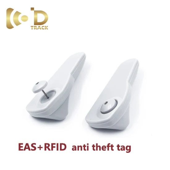 カスタムユニバーサル EAS RF Am セキュリティ盗難防止衣服 RFID タグデュアル周波数ハードタグ衣類靴バッグ